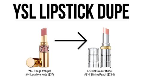 ysl lipstick sensual silk dupe|expensive lipstick dupes.